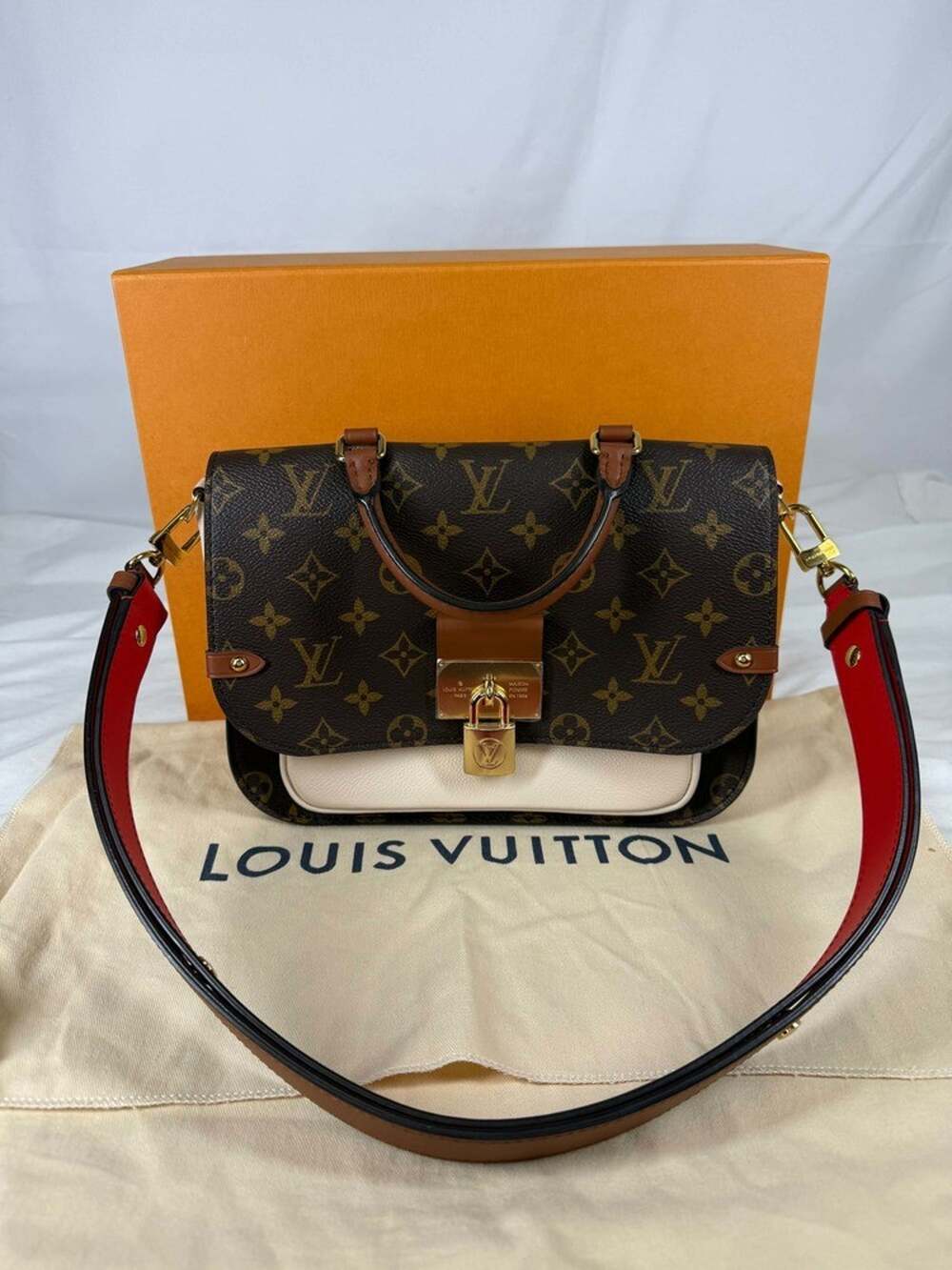 Louis Vuitton Vaugirard Handbag Monogram Canvas SPB-JB 373522